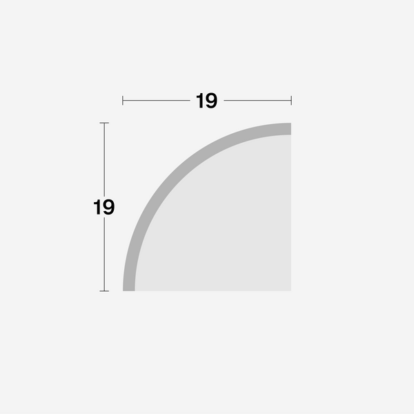 Colour Matched Ovara Waterproof Quadrant Beading