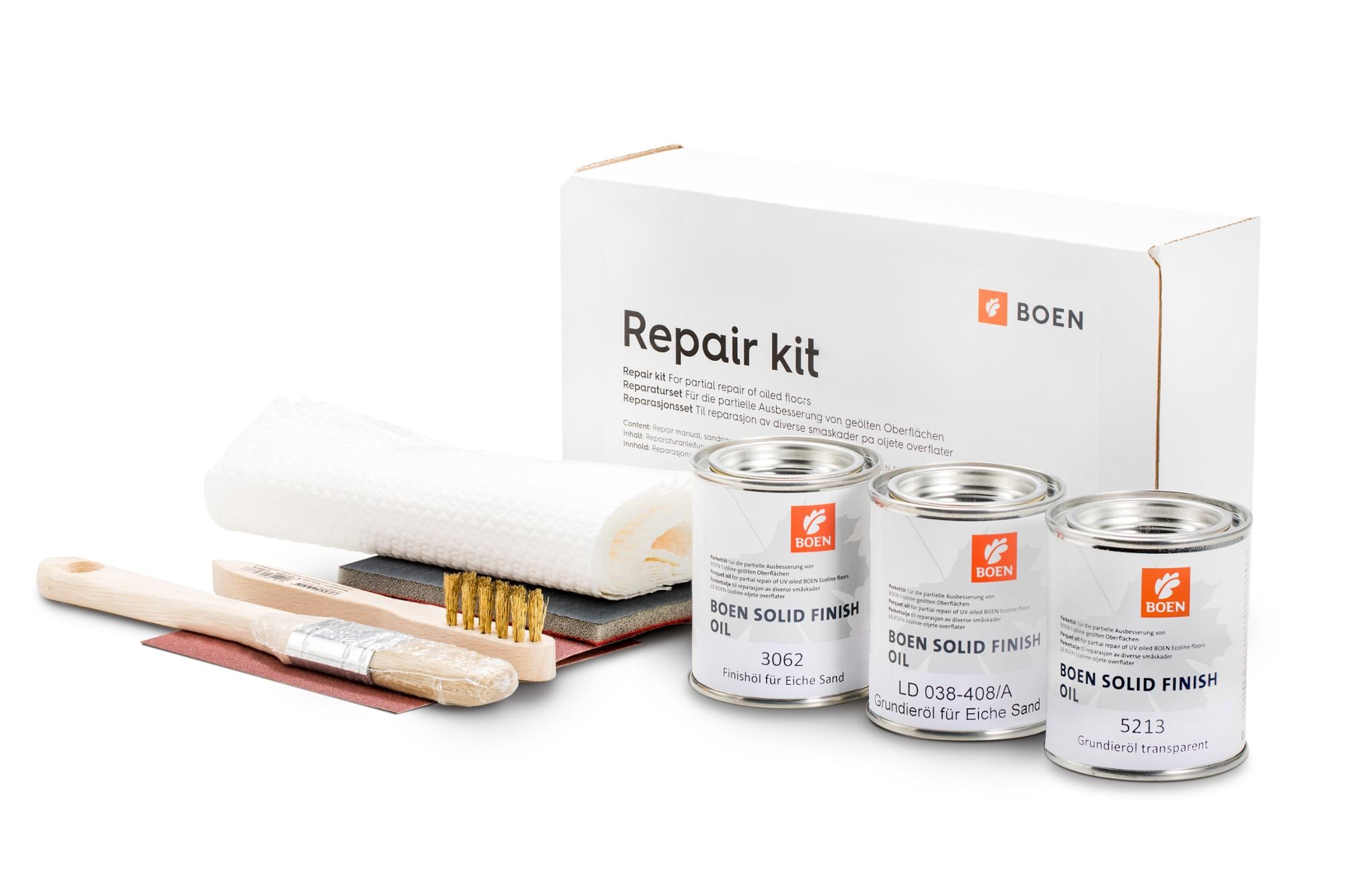 Boen Repair Kit for Oak Graphite