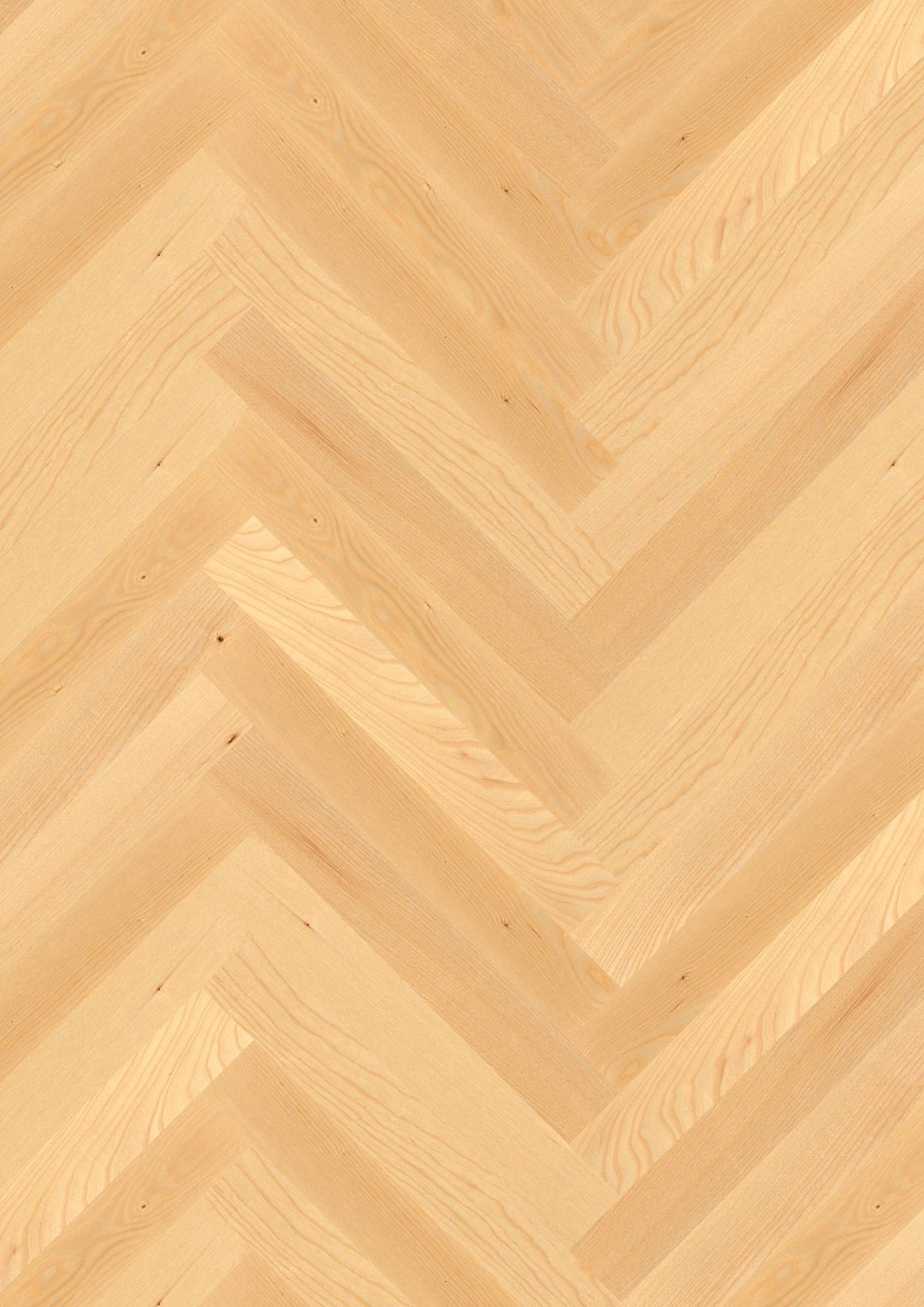 Boen Engineered Ash Herringbone Flooring, L/Natural: 10.0 x 70 x 470 mm