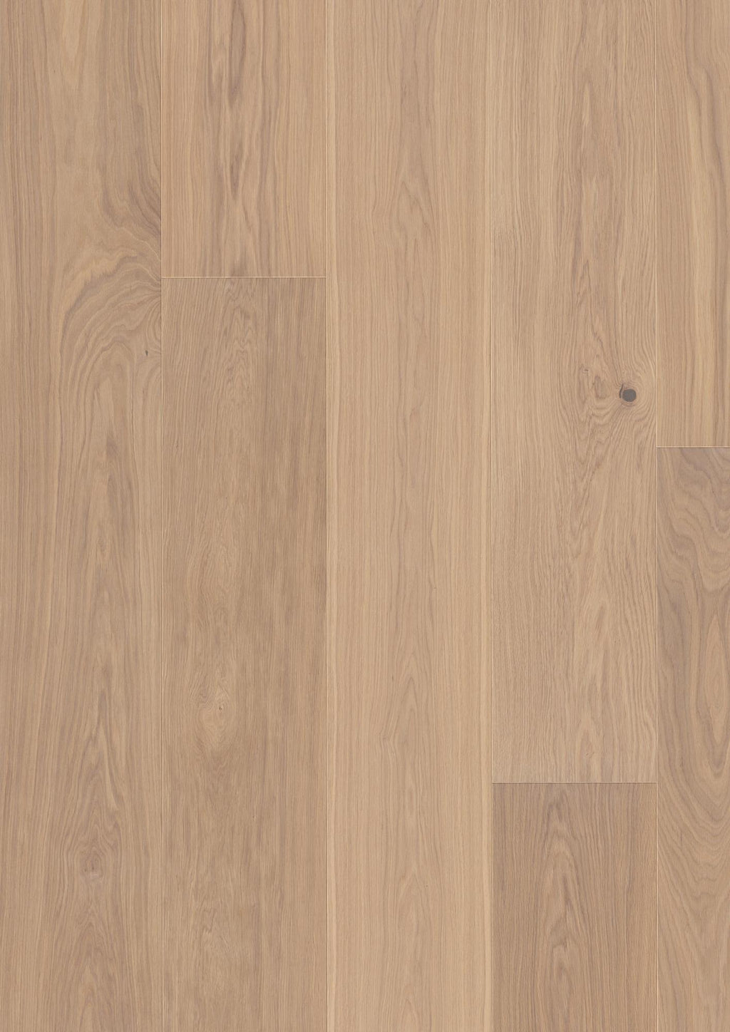 Boen  Engineered White Oak Planks Flooring, Unbrushed & L/Natural: 15.0 x 300 x 2,750 mm
