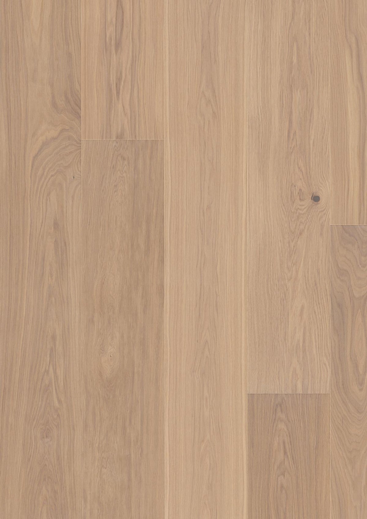 Boen Engineered White Oak Planks Flooring, L/Natural: 15.0 x 300 x 2,750 mm