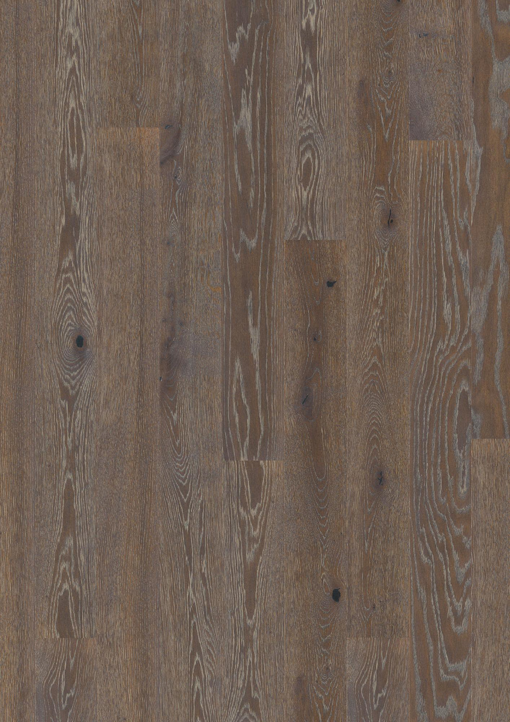 Boen Vivo Engineered Graphite Oak Planks Flooring, Brushed & L/Natural: 14.0 x 138 x 2,200 mm