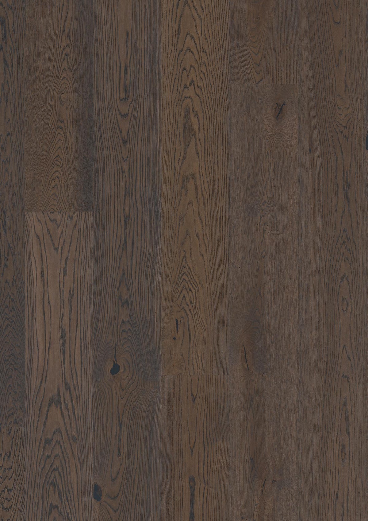 Boen Vivo Engineered Brown Jasper Oak Planks Flooring, Brushed & L/Natural: 14.0 x 209 x 2,200 mm