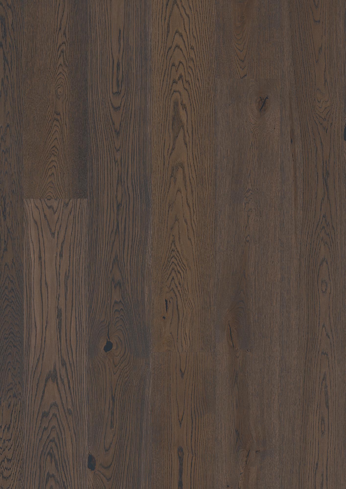 Boen Vivo Engineered Brown Jasper Oak Planks Flooring, Brushed & L/Natural: 14.0 x 209 x 2,200 mm