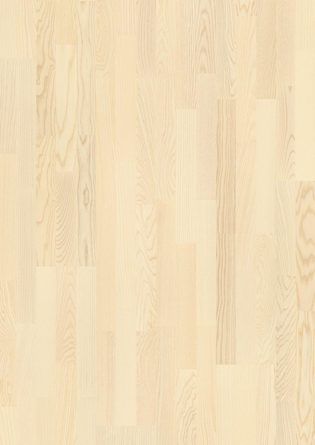 Boen Andante Engineered White Pigmented Ash Multi-Strip Flooring, Unbrushed & L/Matt: 14.0 x 215 x 2,200 mm
