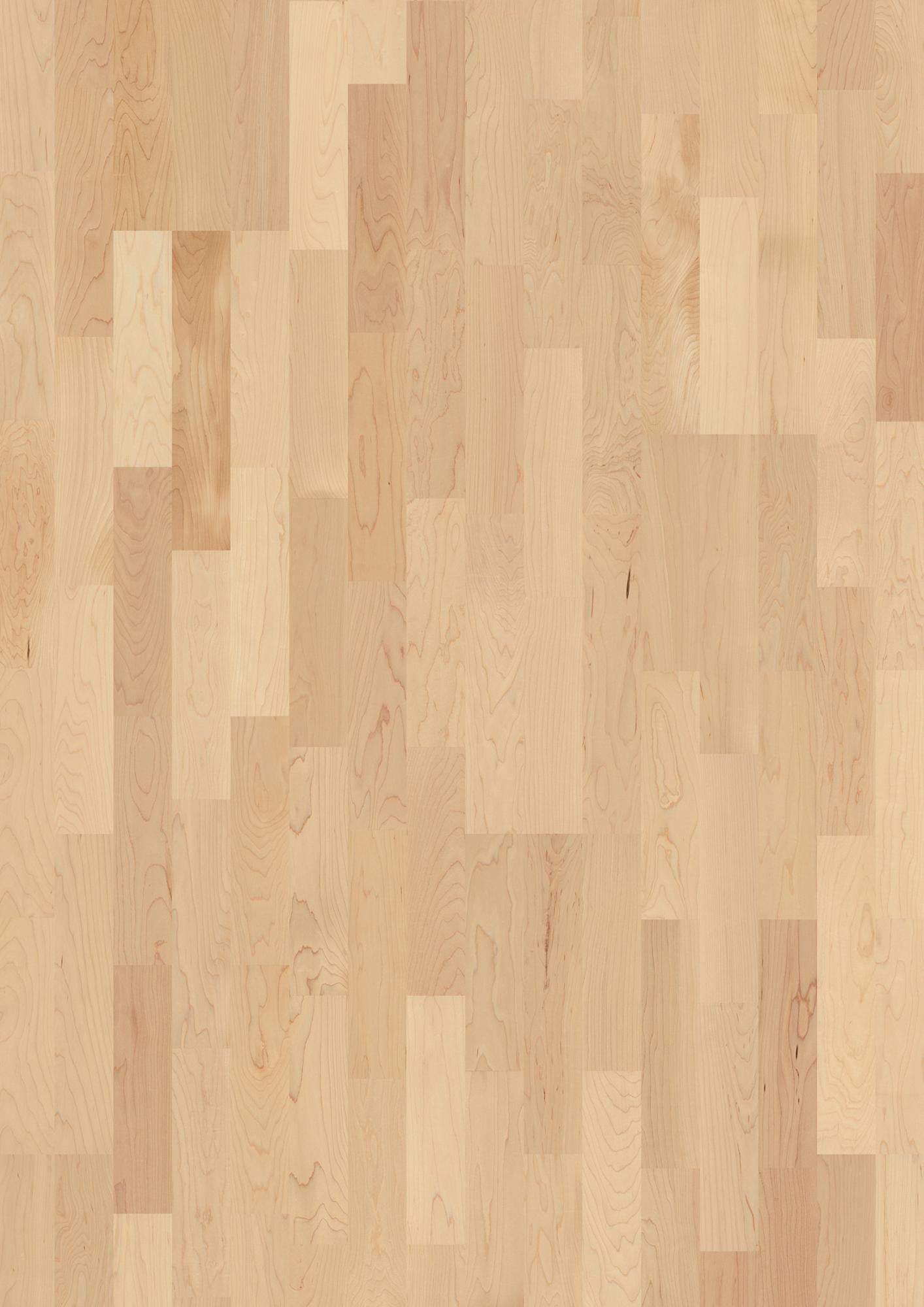 Boen Andante Engineered Maple Multi-Strip Flooring, Unbrushed & L/Natural: 14.0 x 215 x 2,200 mm