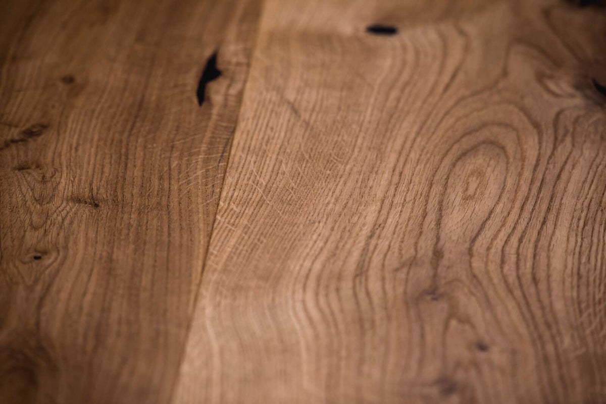 Boen Espressivo Engineered Oak Planks Flooring, Brushed & L/Natural: 14.0 x 209 x 2,200 mm