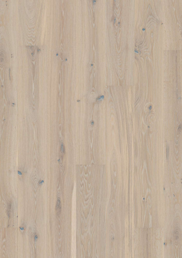 Boen  Engineered Pale White Oak Planks Flooring, Brushed & L/Pure: 14.0 x 181 x 2,200 mm