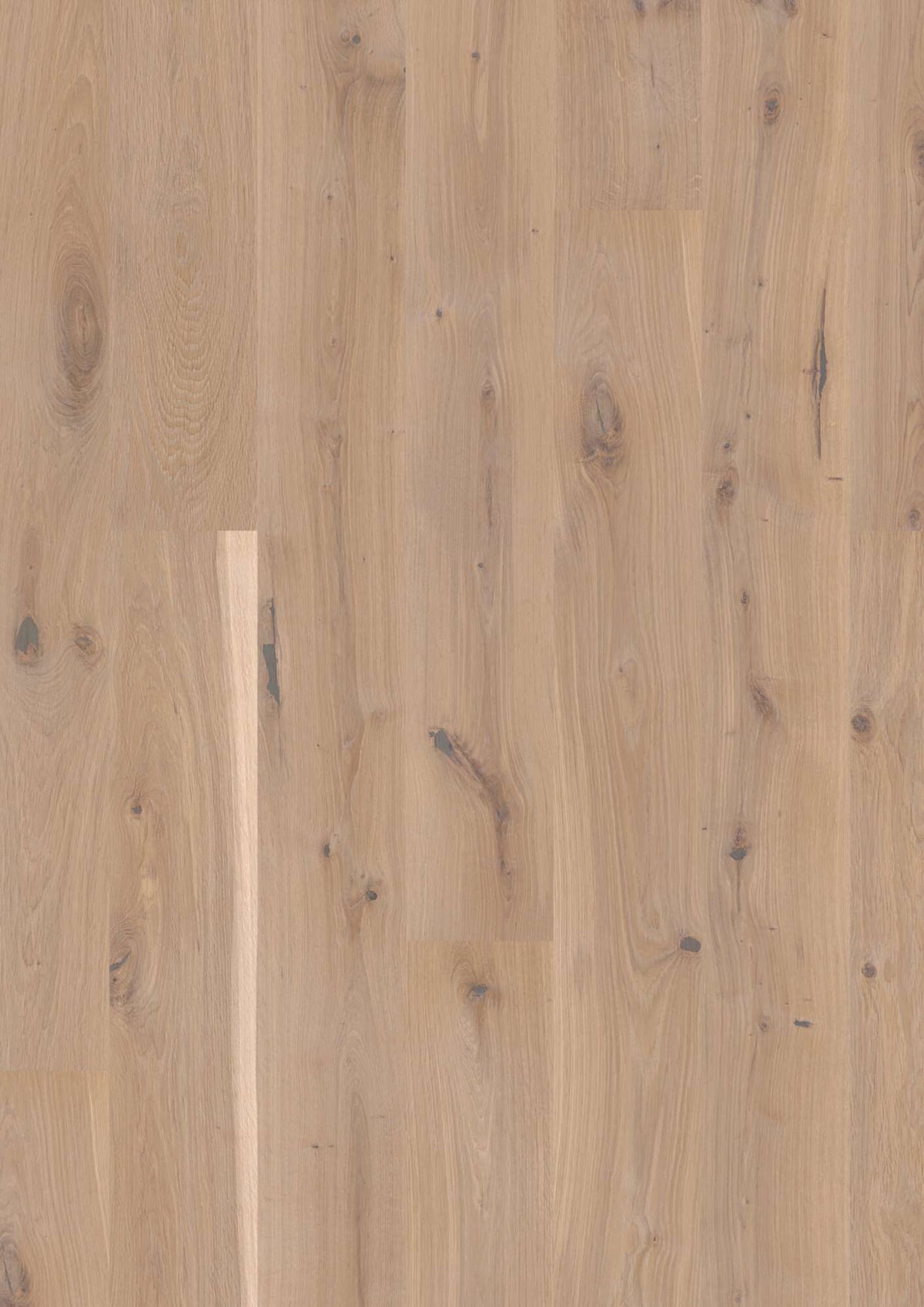 Boen Vivo Engineered White Oak Planks Flooring, Brushed & L/Natural: 14.0 x 181 x 2,200 mm