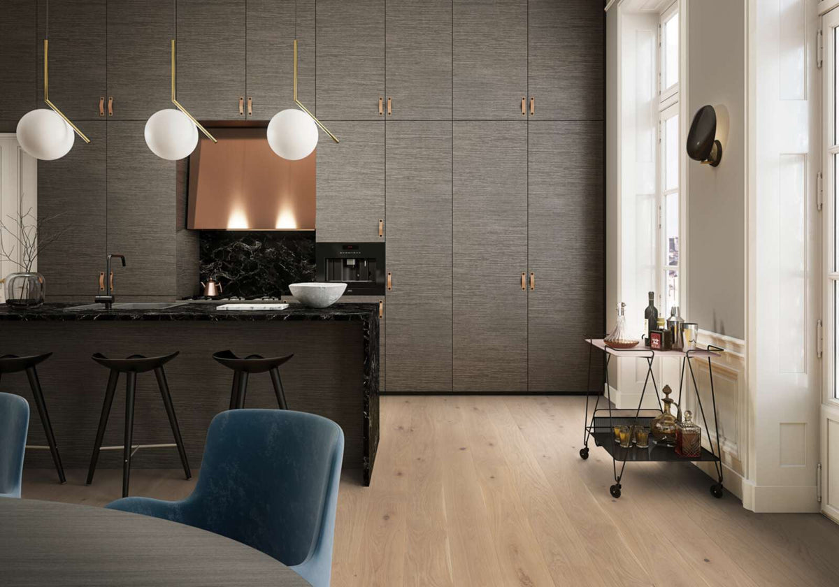Boen Animoso Engineered Oak Planks Flooring, Brushed & L/Pure: 14.0 x 181 x 2,200 mm