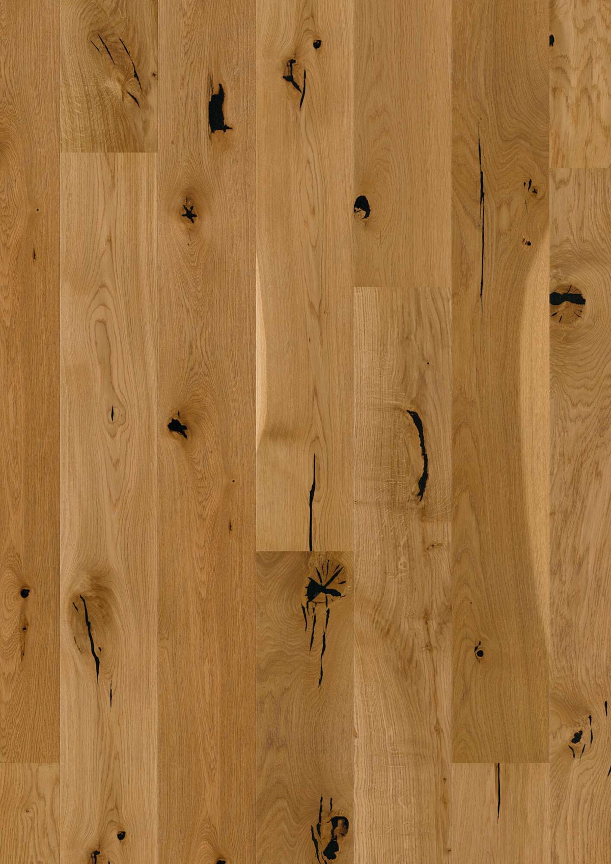 Boen Espressivo Engineered Oak Planks Flooring, Brushed & L/Natural: 14.0 x 181 x 2,200 mm