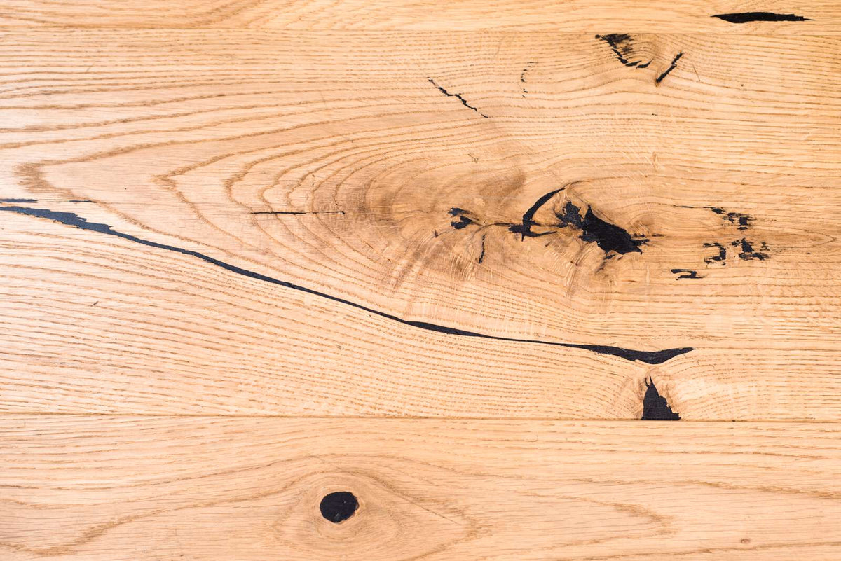 Boen Espressivo Engineered Oak Planks Flooring, Brushed & L/Natural: 14.0 x 209 x 2,200 mm