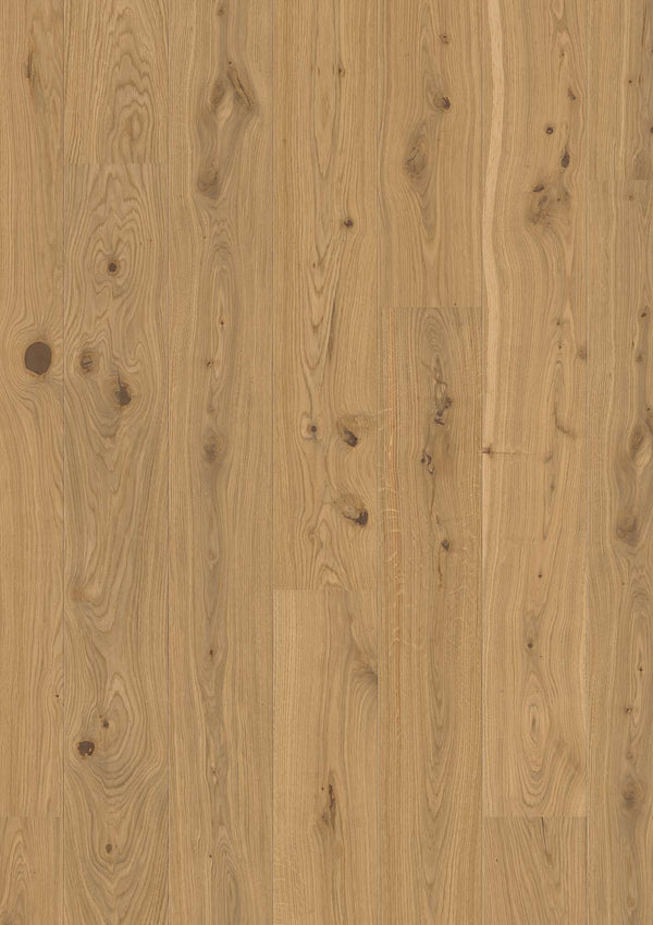 Boen Vivo Engineered Authentic Oak Planks Flooring, Brushed & L/Natural: 14.0 x 181 x 2,200 mm