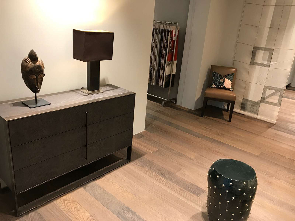 Boen Andante Engineered Smoked Oak Planks Flooring, Brushed & L/Pure: 14.0 x 138 x 2,200 mm