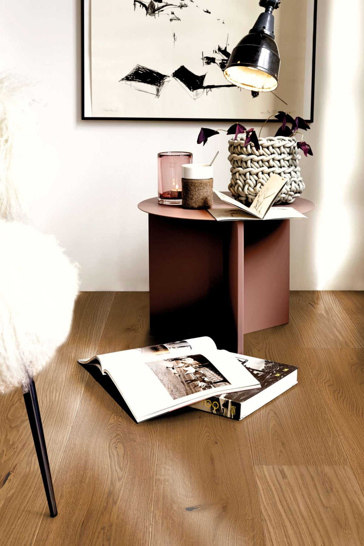 Boen Animoso Engineered Honey Oak Planks Flooring, Brushed & L/Natural: 14.0 x 209 x 2,200 mm