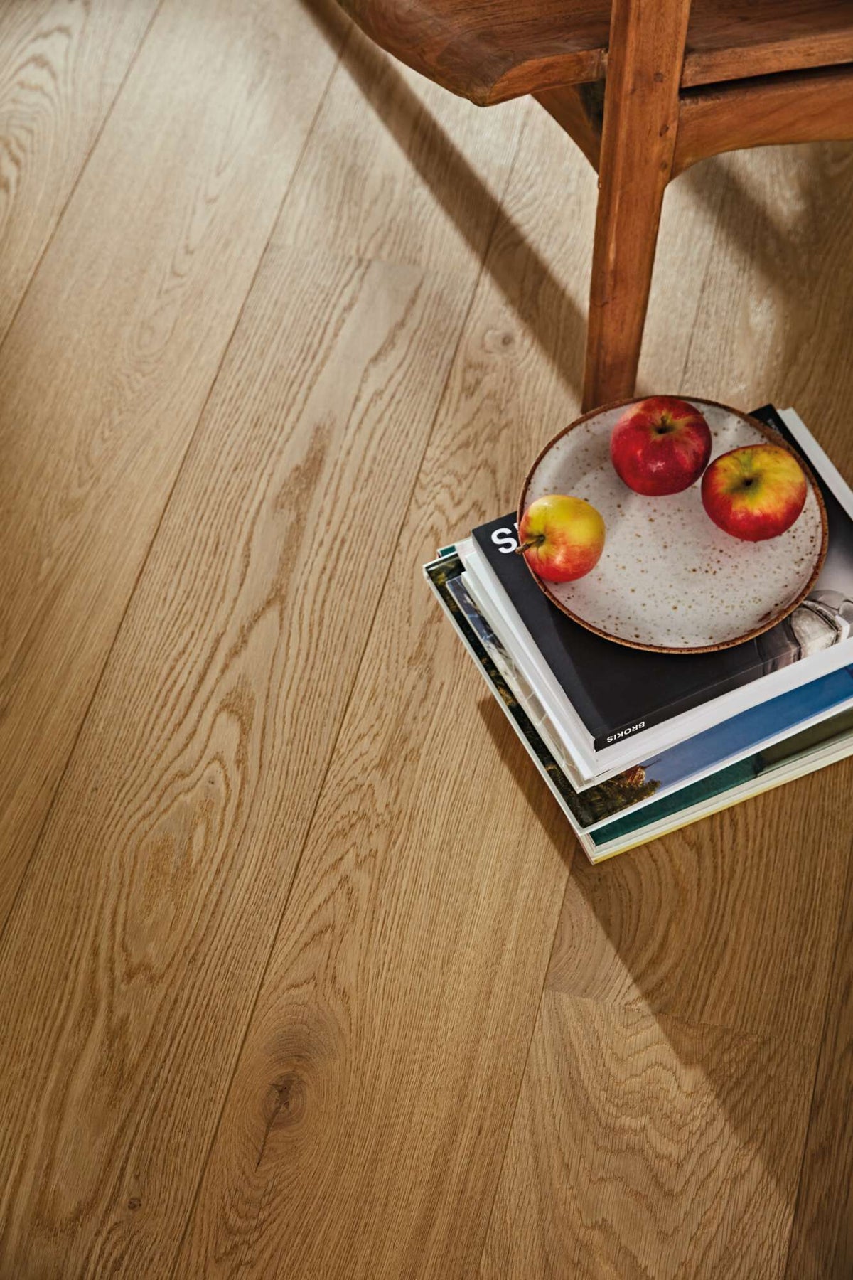 Boen Animoso Engineered Semi Smoked Oak Planks Flooring, Brushed & L/Pure: 14.0 x 209 x 2,200 mm