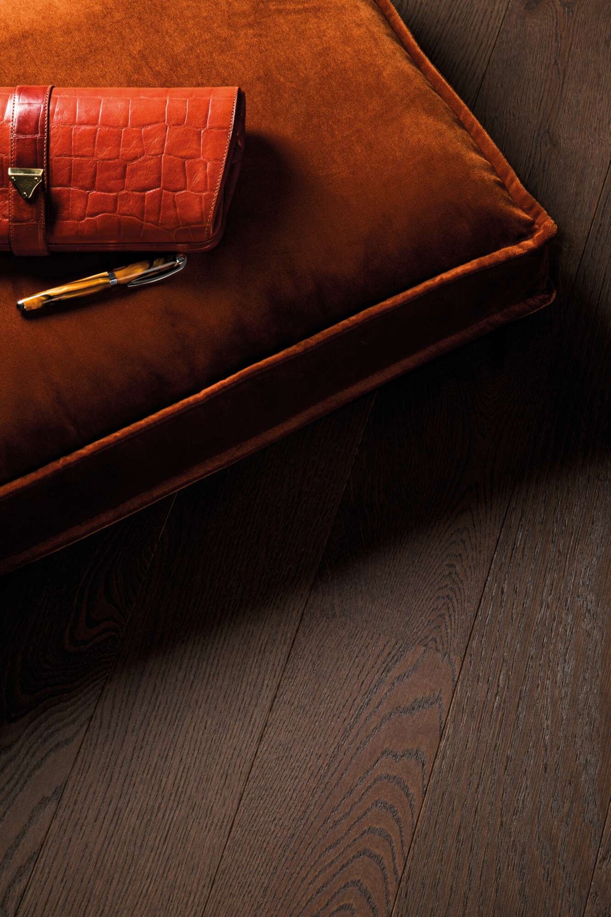 Boen Animoso Engineered Brazilian Brown Oak Planks Flooring, Brushed & L/Pure: 14.0 x 138 x 2,200 mm
