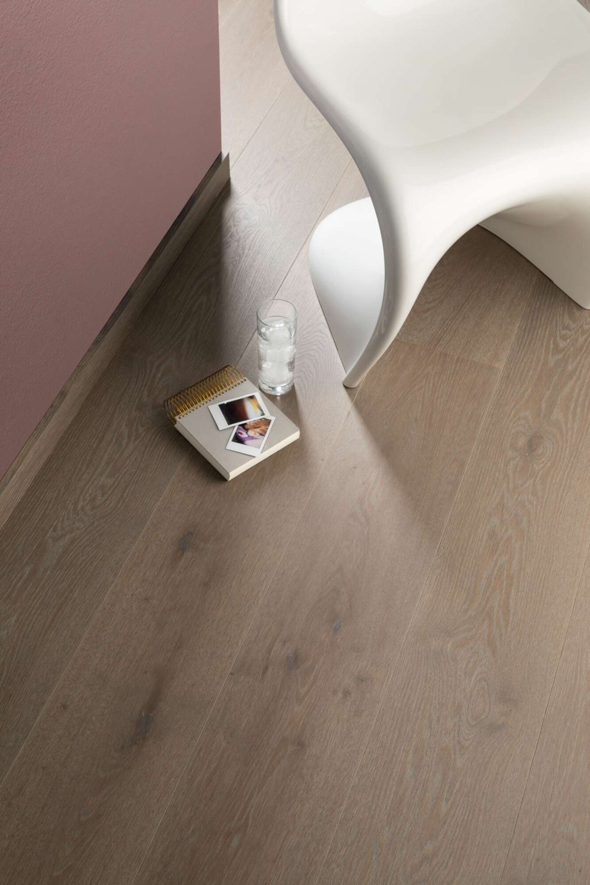 Boen Animoso Engineered India Grey Oak Planks Flooring, Brushed & L/Pure: 14.0 x 209 x 2,200 mm