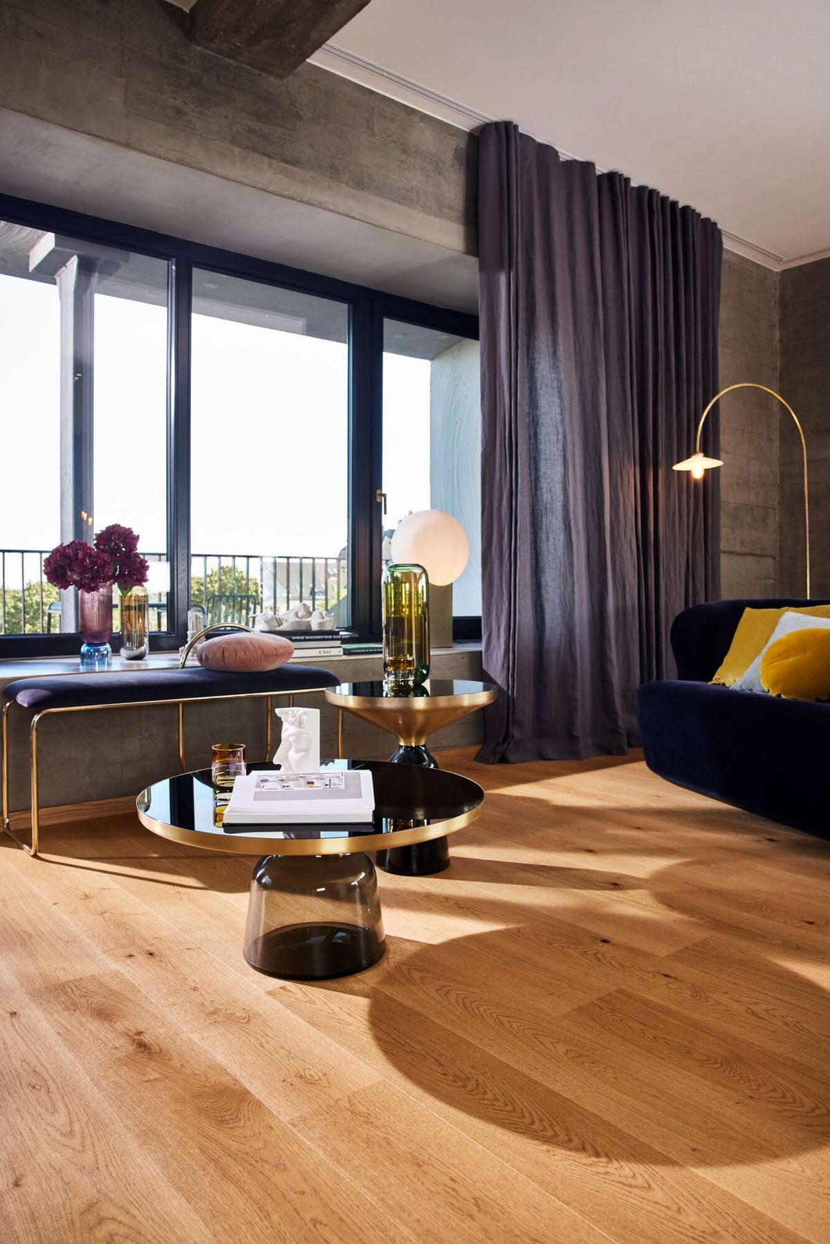 Boen Animoso Engineered Soft Brown Oak Planks Flooring, Brushed & L/Matt Pro: 14.0 x 209 x 2,200 mm