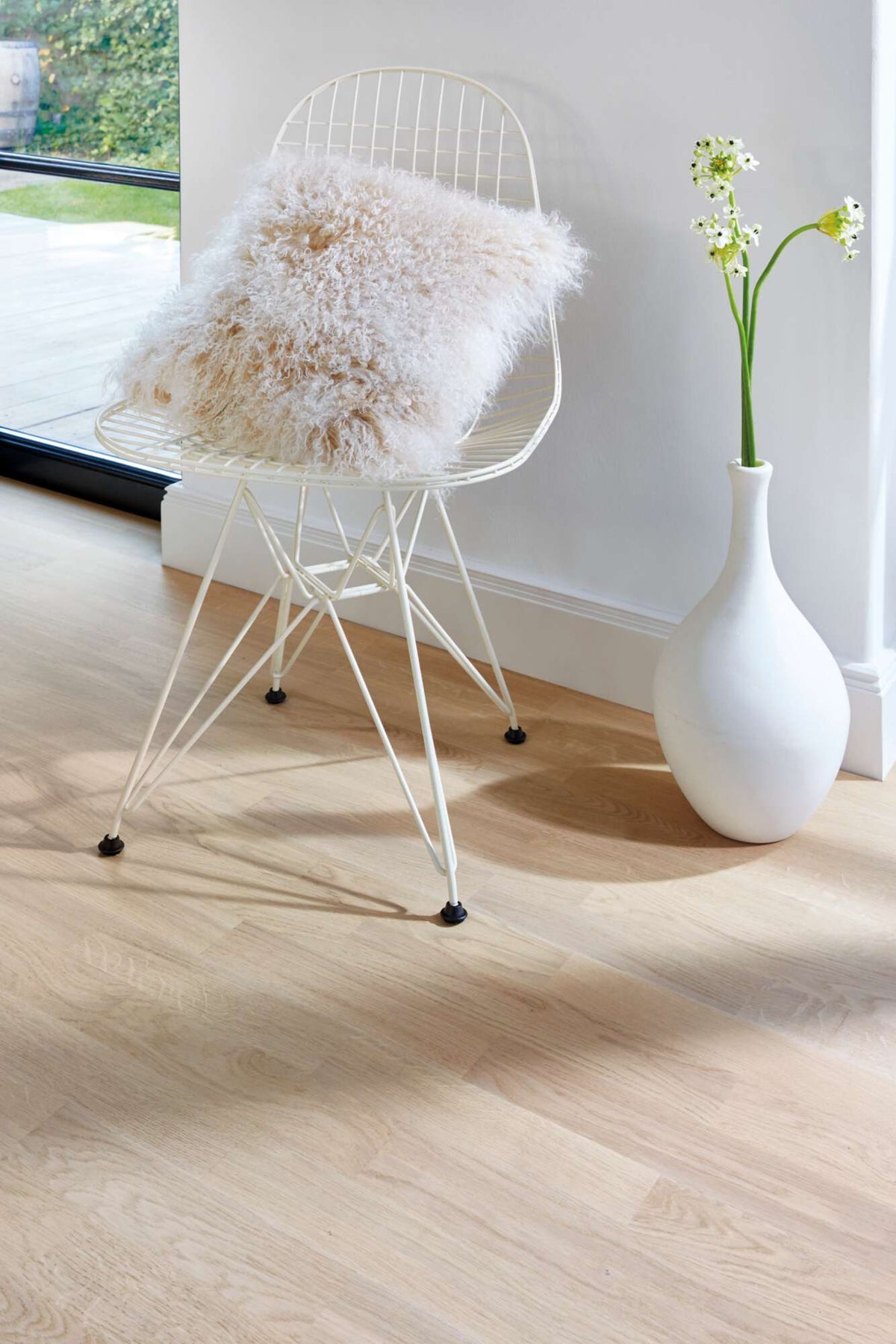 Boen Andante Engineered Oak Multi-Strip Flooring, Brushed & L/Pure: 14.0 x 215 x 2,200 mm