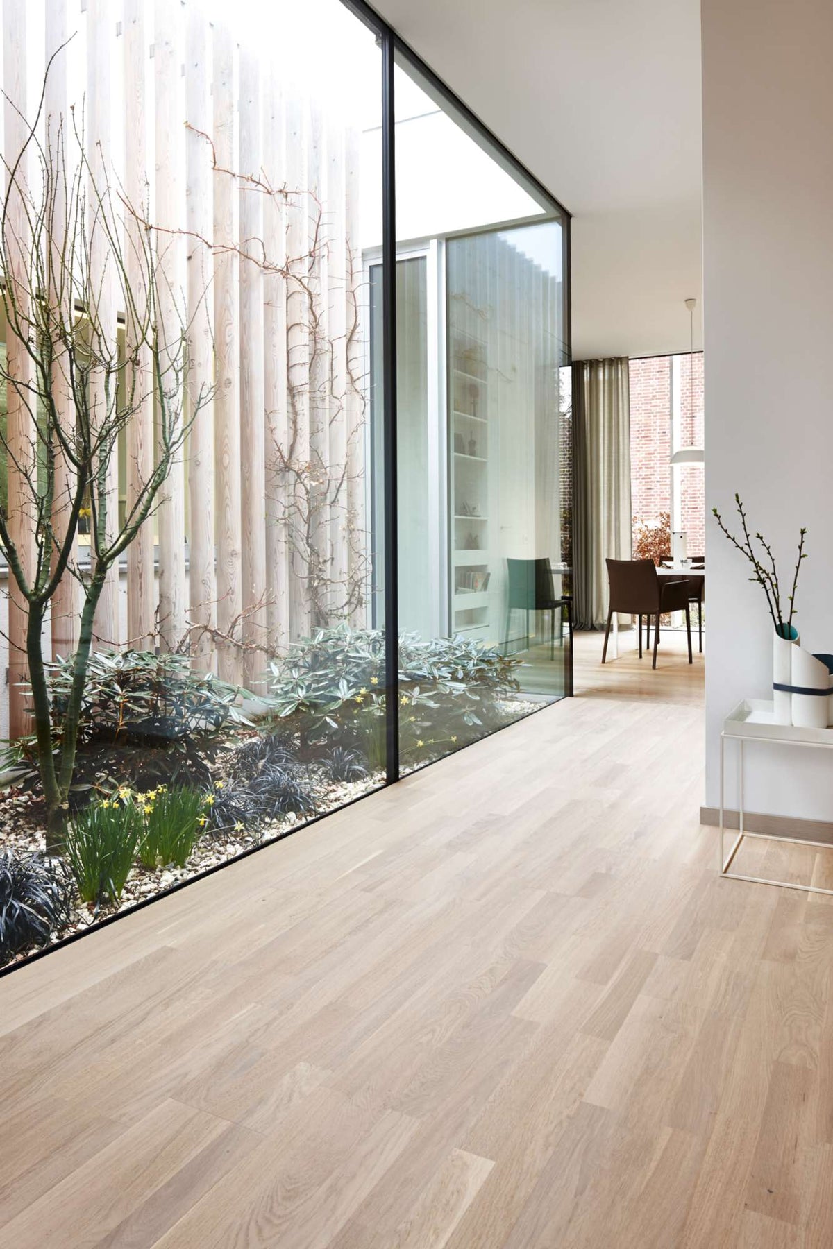 Boen Finale Engineered Pearl Oak Multi-Strip Flooring, L/Natural: 14.0 x 215 x 2,200 mm