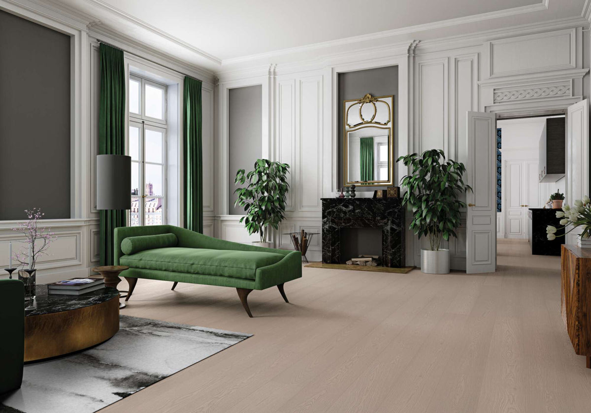 Boen Animoso Engineered Horizon Oak Planks Flooring, Brushed & L/Pure: 14.0 x 209 x 2,200 mm