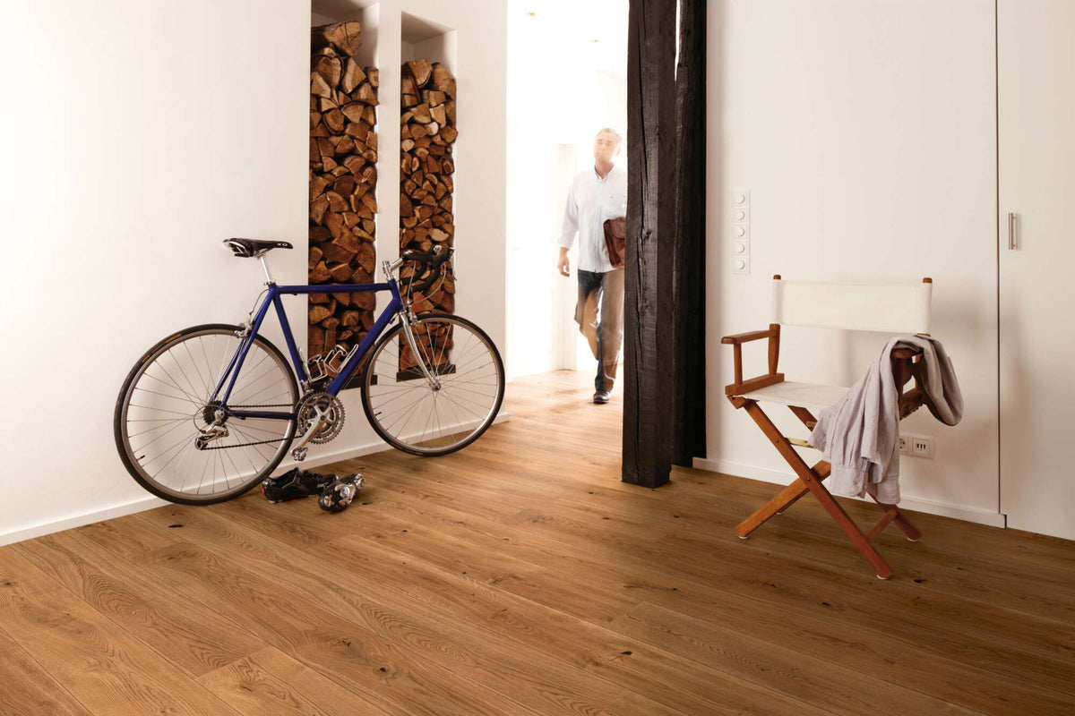 Boen Vivo Engineered Alamo Oak Planks Flooring, L/Natural: 14.0 x 209 x 2,200 mm