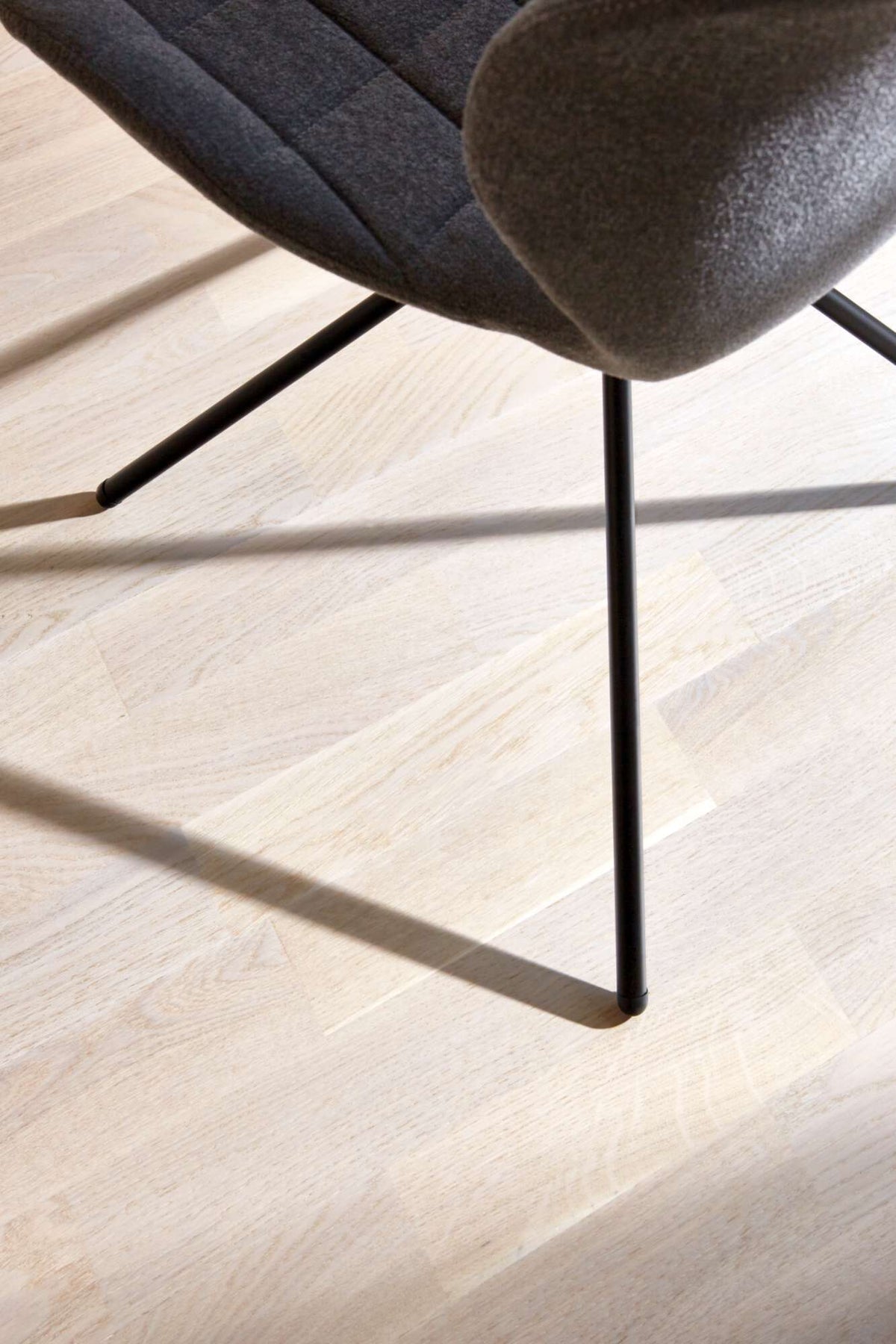Boen Concerto Engineered White Oak Multi-Strip Flooring, Brushed & L/Pure: 14.0 x 215 x 2,200 mm