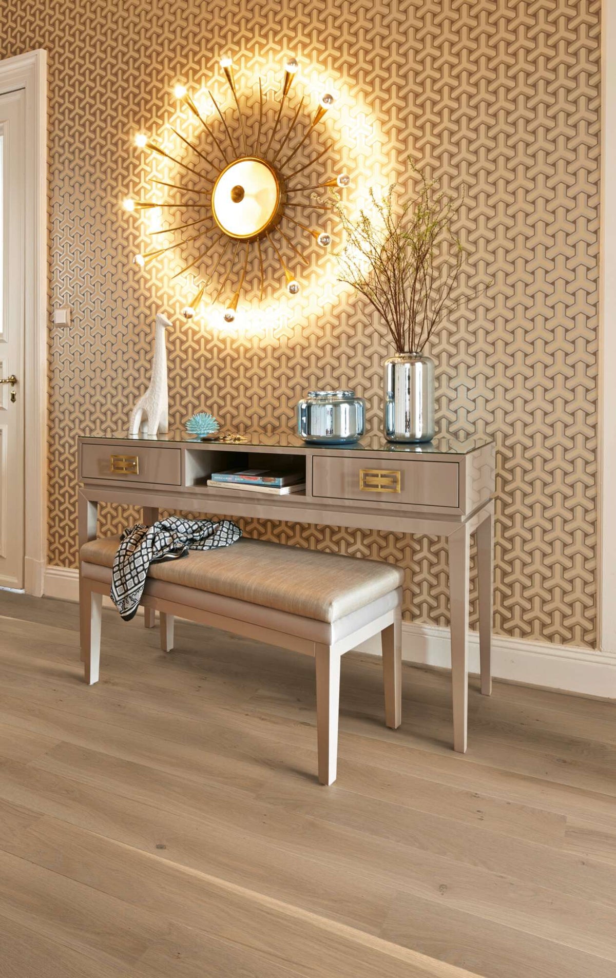 Boen Animoso Engineered Sand Oak Planks Flooring, Brushed & L/Natural: 14.0 x 138 x 2,200 mm