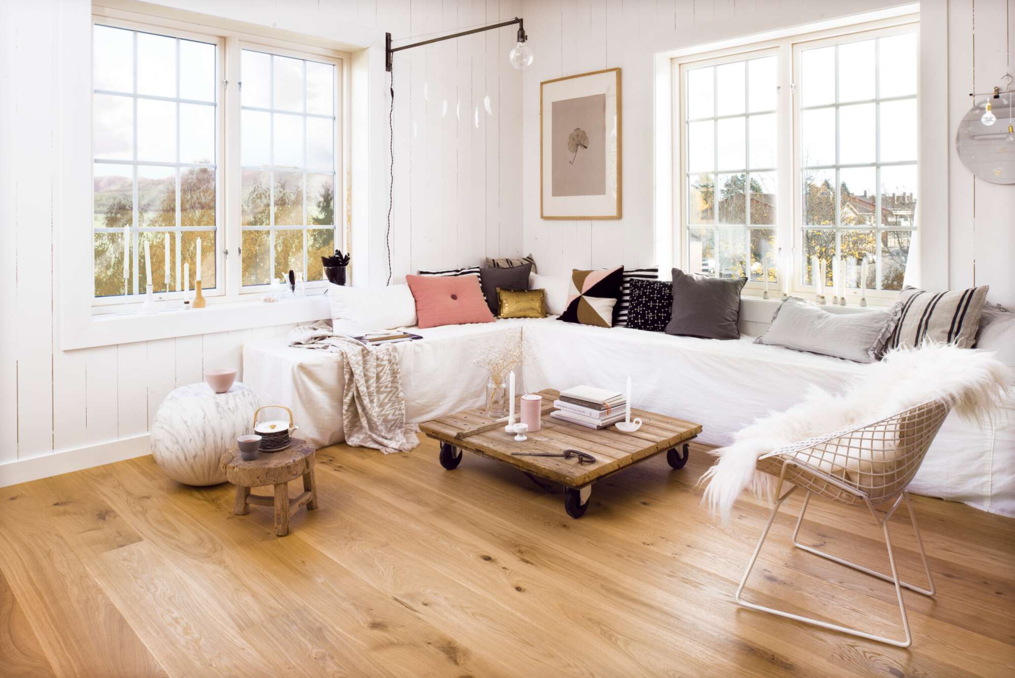 Boen Vivo Engineered Oak Planks Flooring, L/Natural: 14.0 x 209 x 2,200 mm