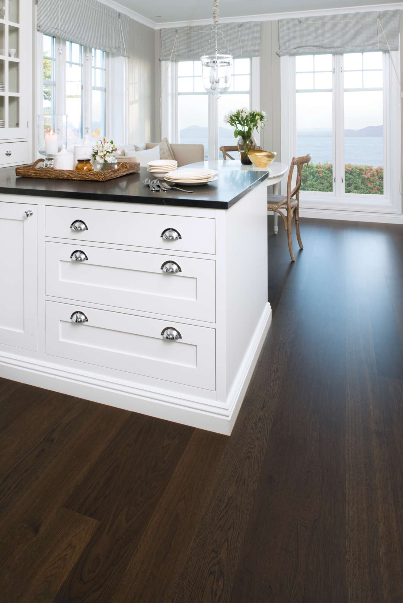 Boen Andante Engineered Smoked Oak Planks Flooring, L/Matt: 14.0 x 138 x 2,200 mm