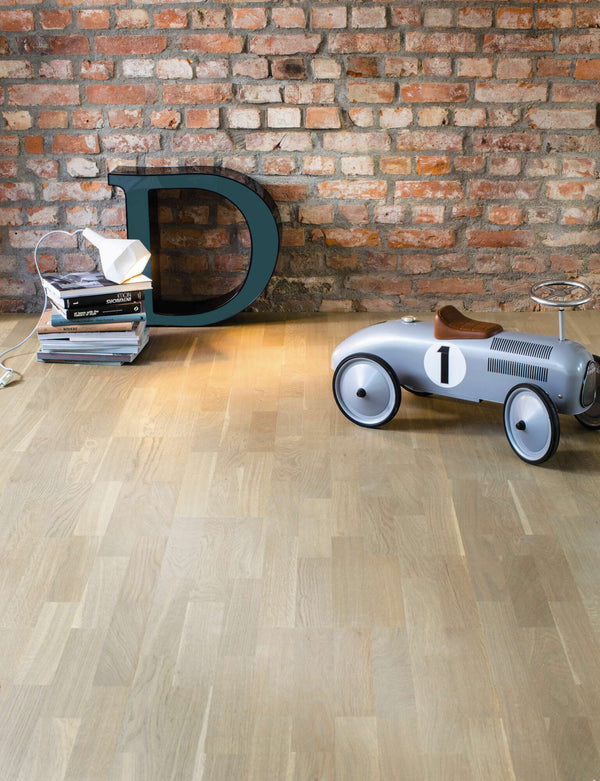 Boen Finale Engineered Sand Oak Multi-Strip Flooring, L/Natural: 14.0 x 215 x 2,200 mm