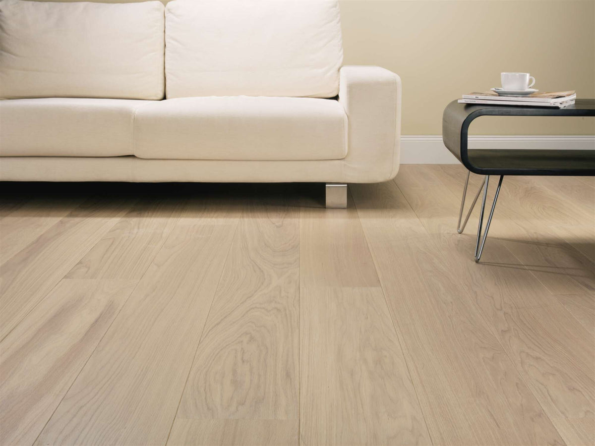 Boen Andante Engineered White Oak Planks Flooring, L/Matt: 14.0 x 209 x 2,200 mm