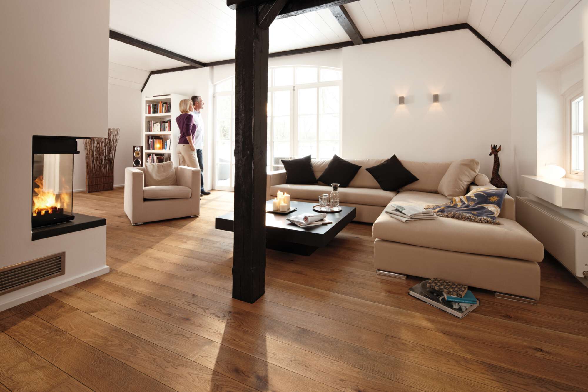 Boen Vivo Engineered Alamo Oak Planks Flooring, L/Natural: 14.0 x 138 x 2,200 mm