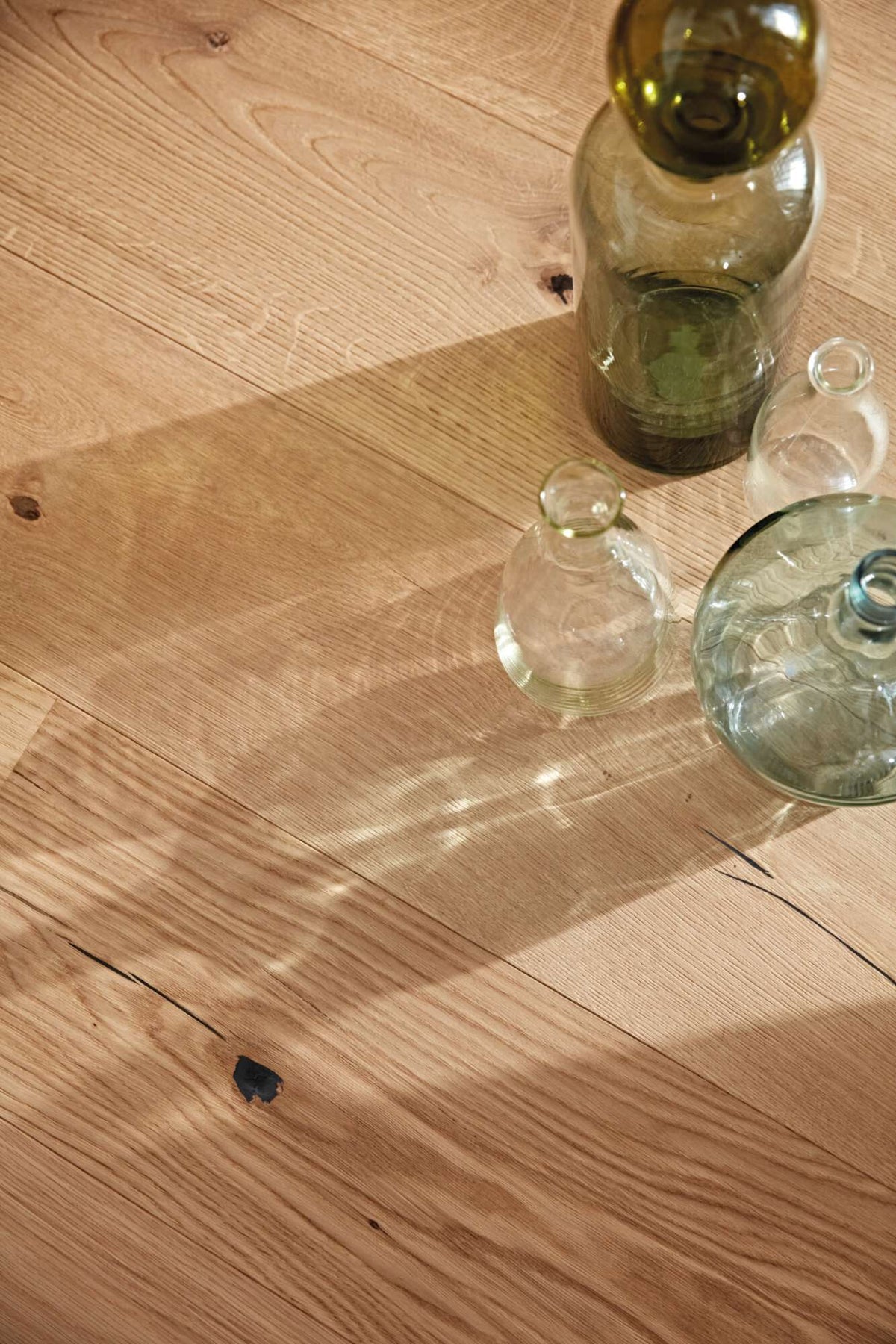 Boen Espressivo Engineered Senses Oak Planks Flooring, Brushed & L/Natural: 14.0 x 209 x 2,200 mm