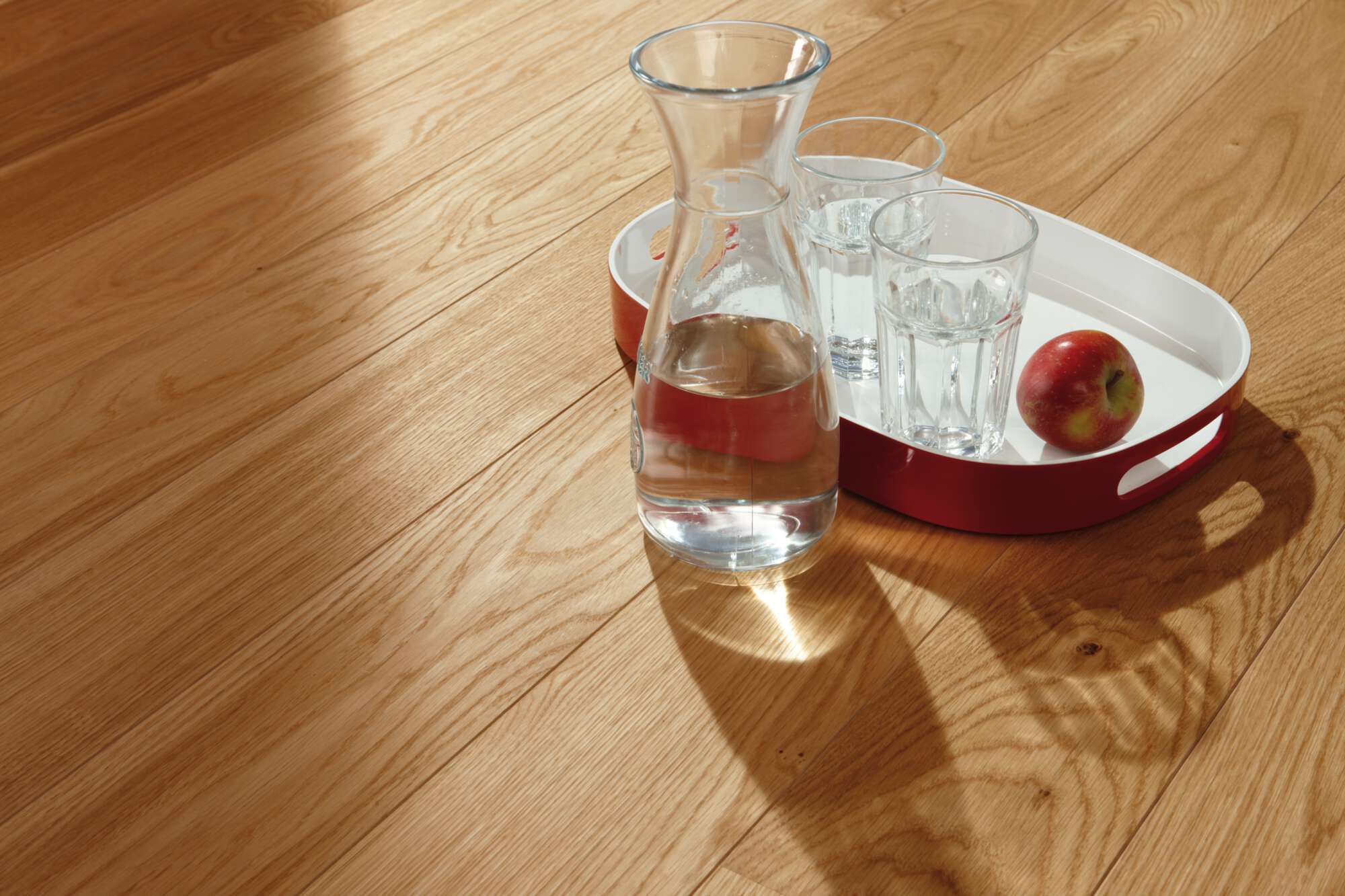 Boen Andante Engineered Oak Planks Flooring, Brushed & L/Natural: 14.0 x 138 x 2,200 mm