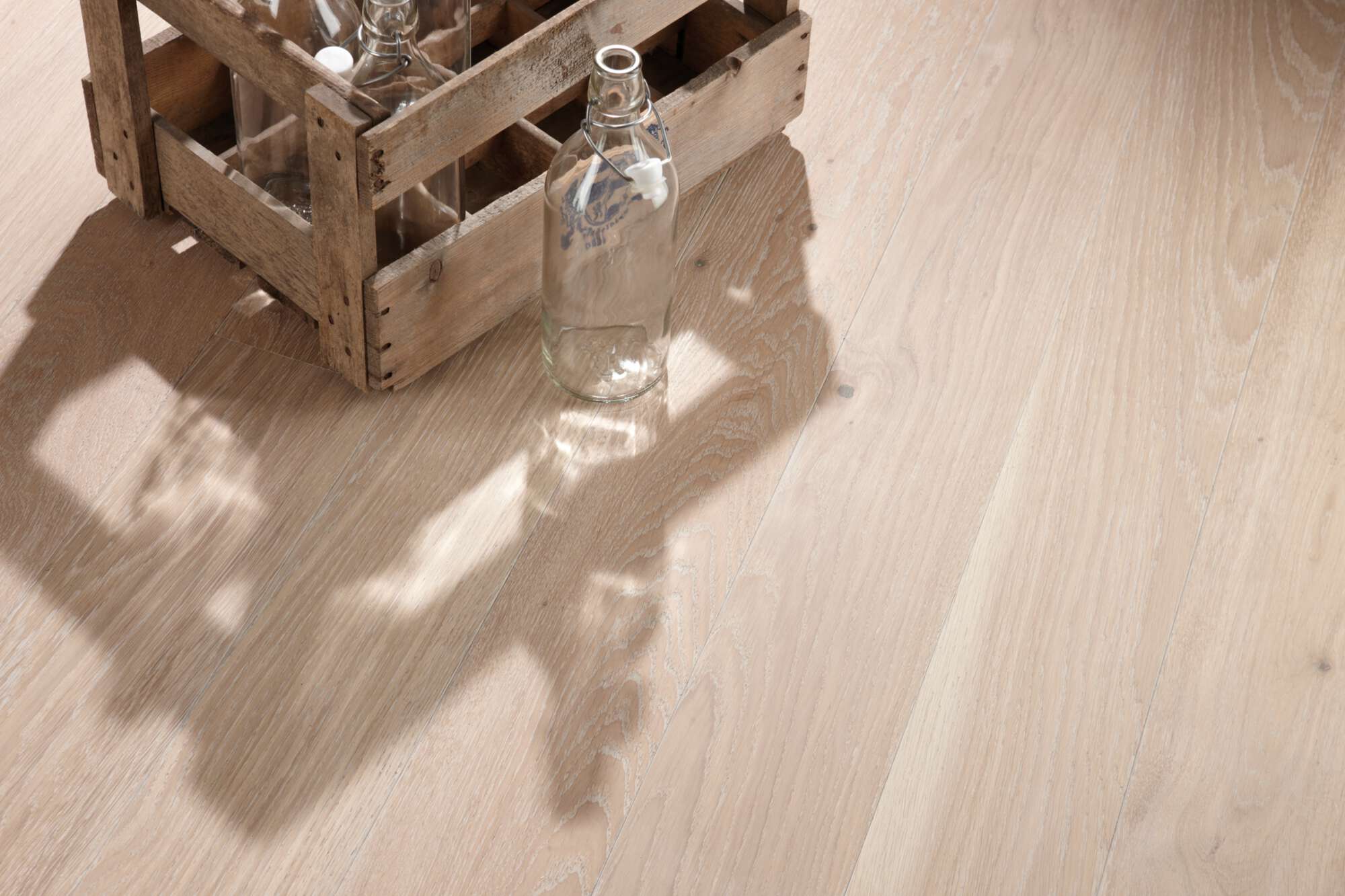 Boen Animoso Engineered Coral Oak Planks Flooring, Brushed & L/Natural: 14.0 x 138 x 2,200 mm