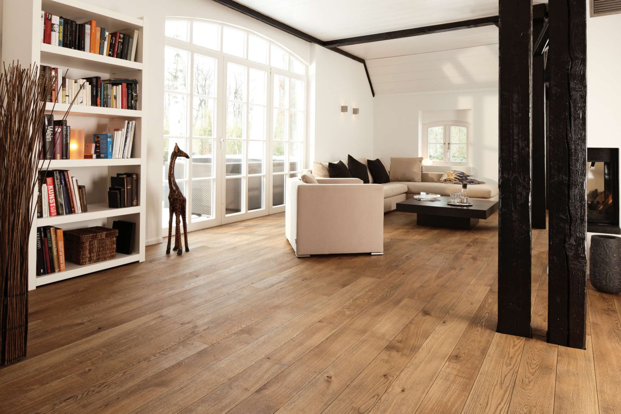 Boen Vivo Engineered Alamo Oak Planks Flooring, L/Natural: 14.0 x 138 x 2,200 mm