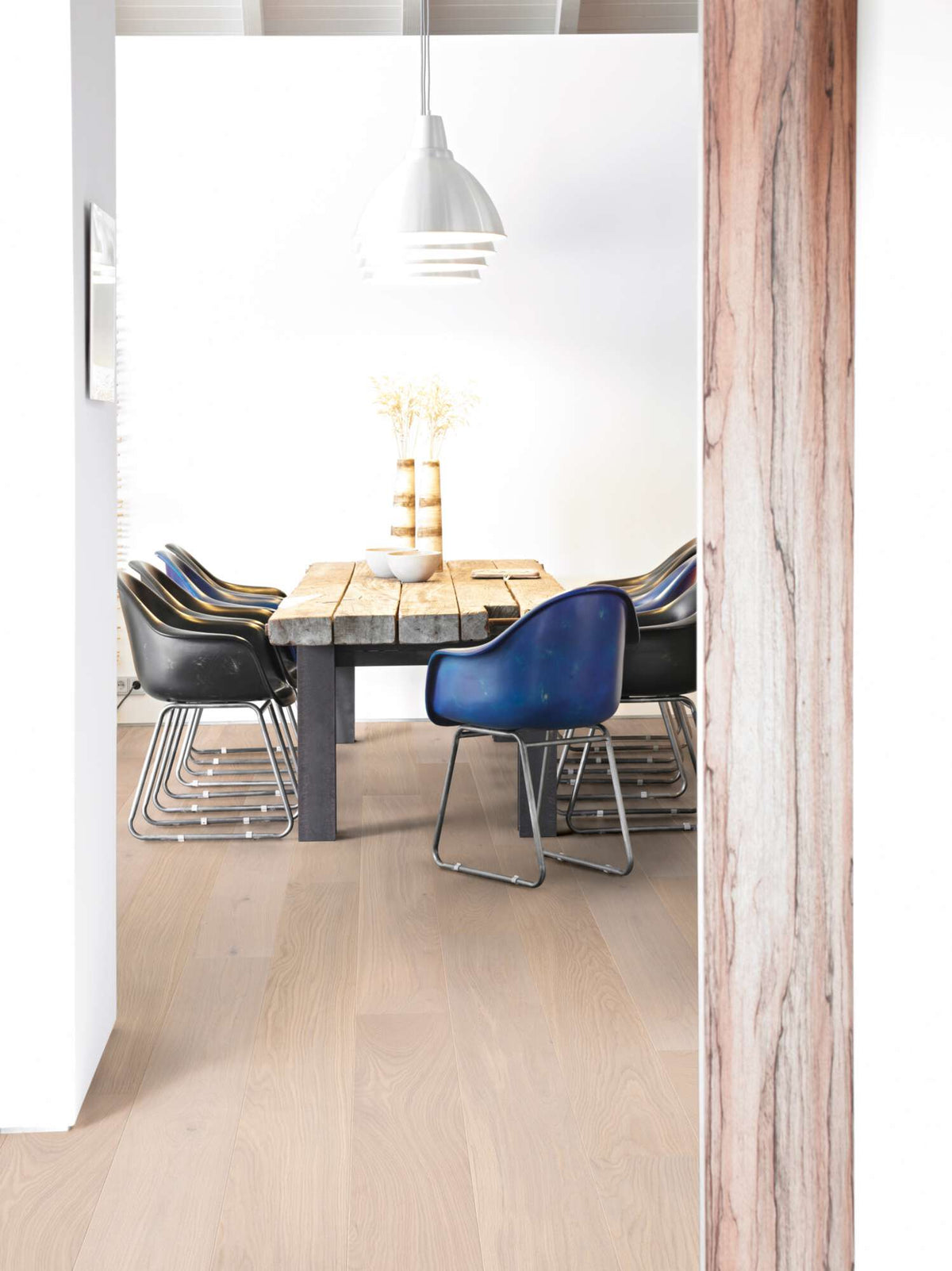 Boen Animoso Engineered Pearl Oak Planks Flooring, L/Natural: 14.0 x 209 x 2,200 mm