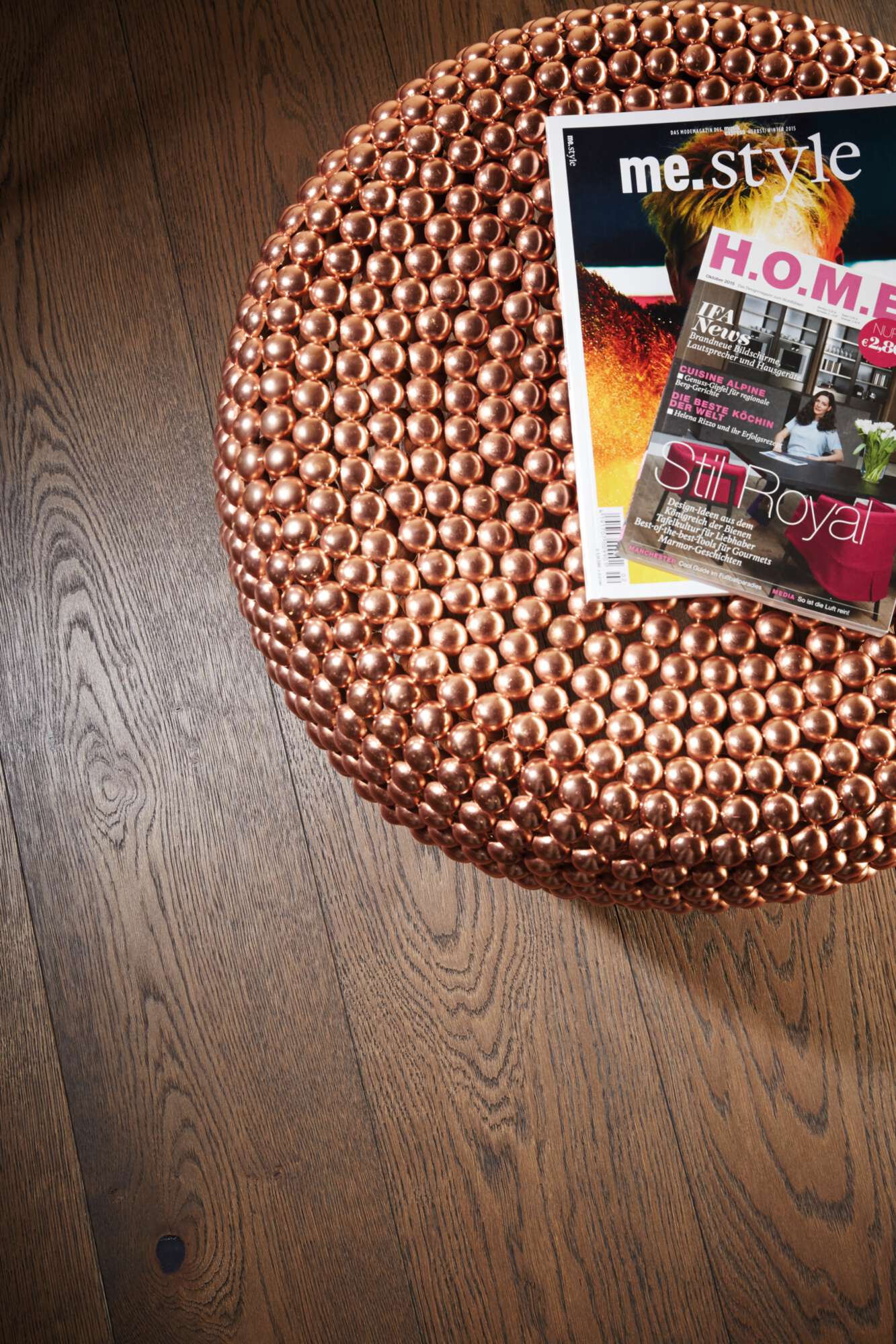 Boen Vivo Engineered Brown Jasper Oak Planks Flooring, Brushed & L/Natural: 14.0 x 138 x 2,200 mm