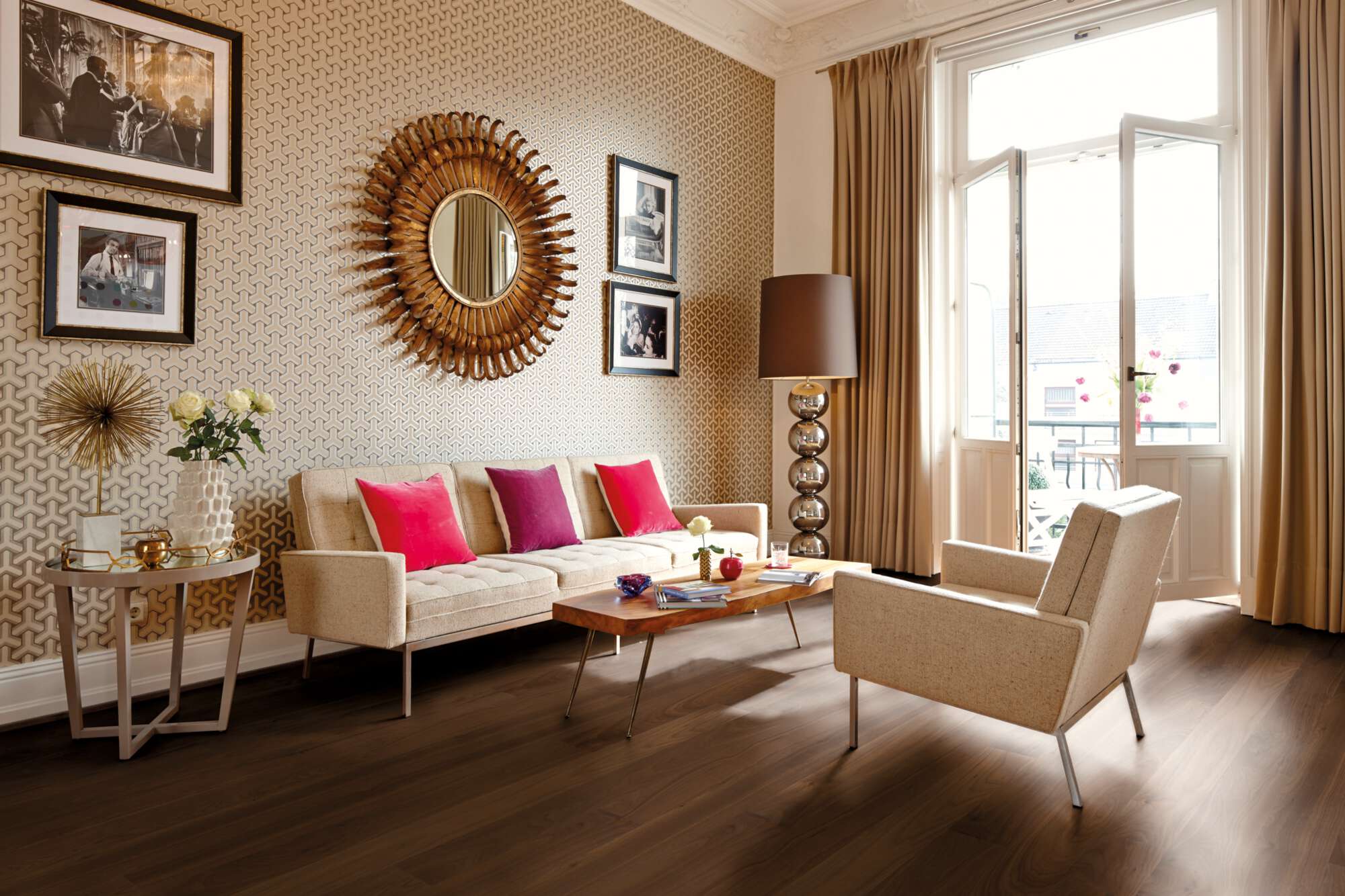 Boen Andante Engineered American Walnut Planks Flooring, L/Matt: 14.0 x 138 x 2,200 mm