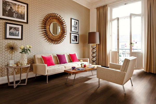 Boen Andante Engineered American Walnut Planks Flooring, L/Matt: 14.0 x 138 x 2,200 mm